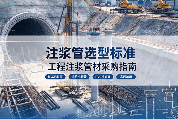 韩城注浆管选型标准